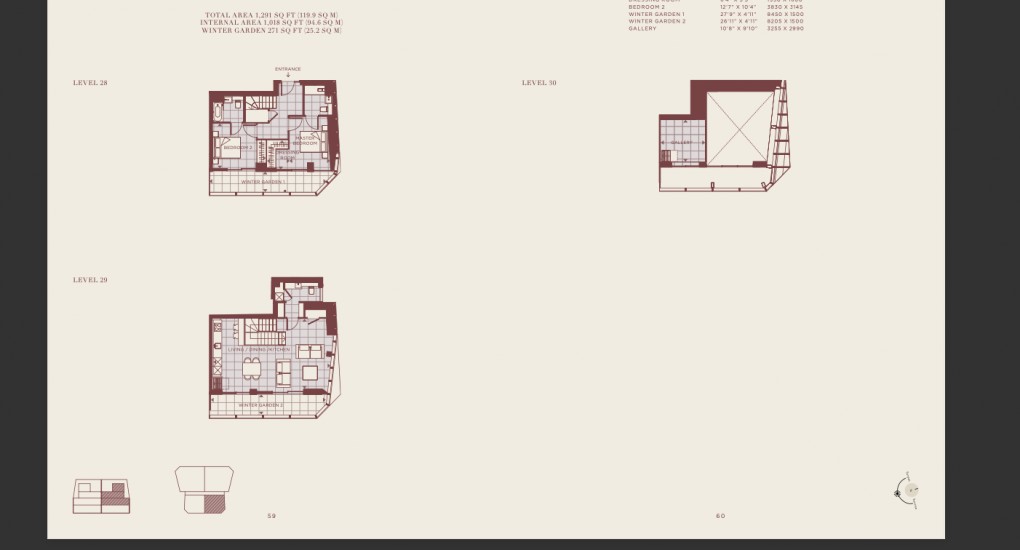 Floorplan for Dollar Bay Place, London, E14 9AD