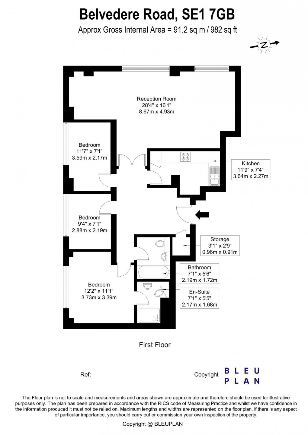 Floorplan for County Hall, Belvedere Road, Waterloo, London, SE1 7GB